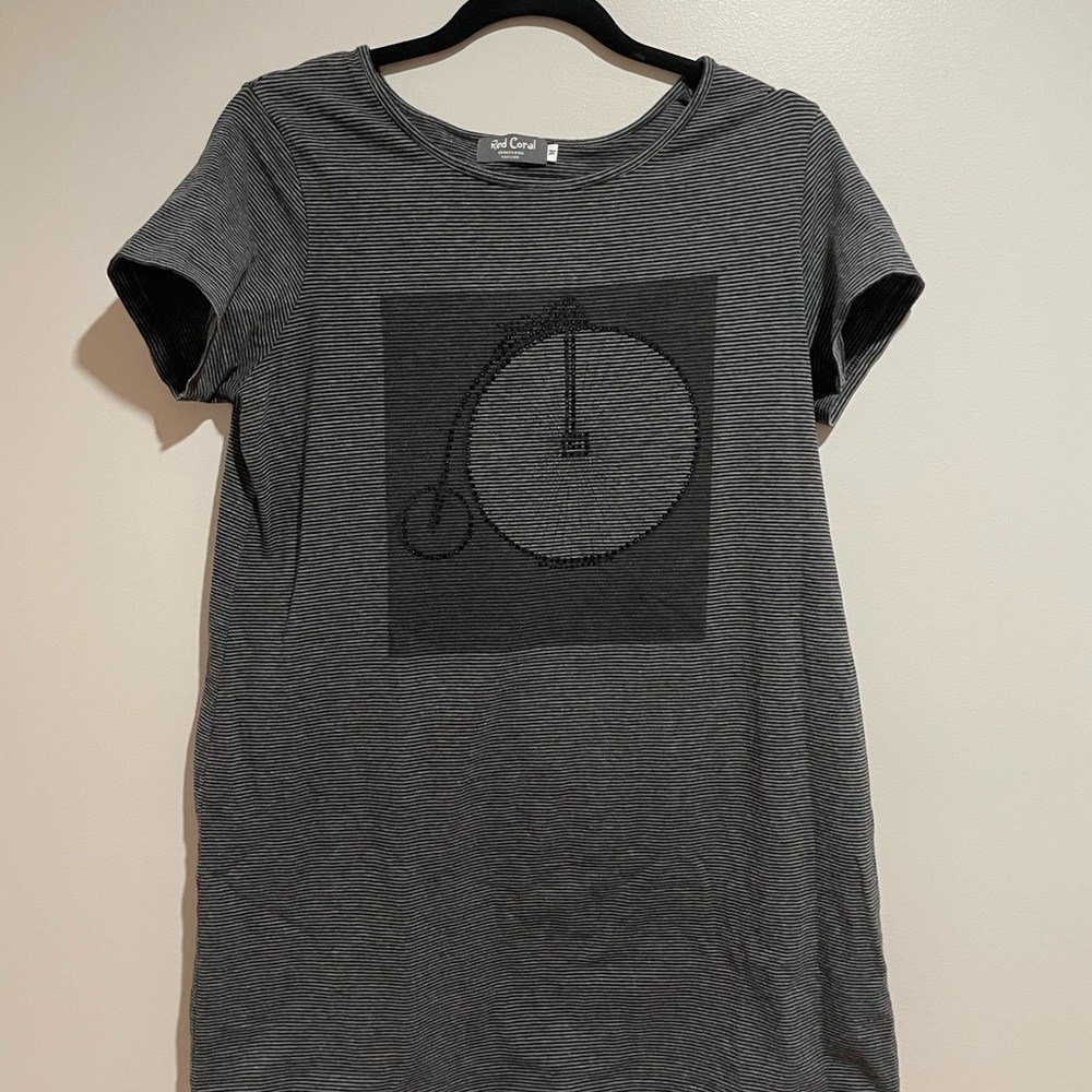 Gray Graphic T-Shirt